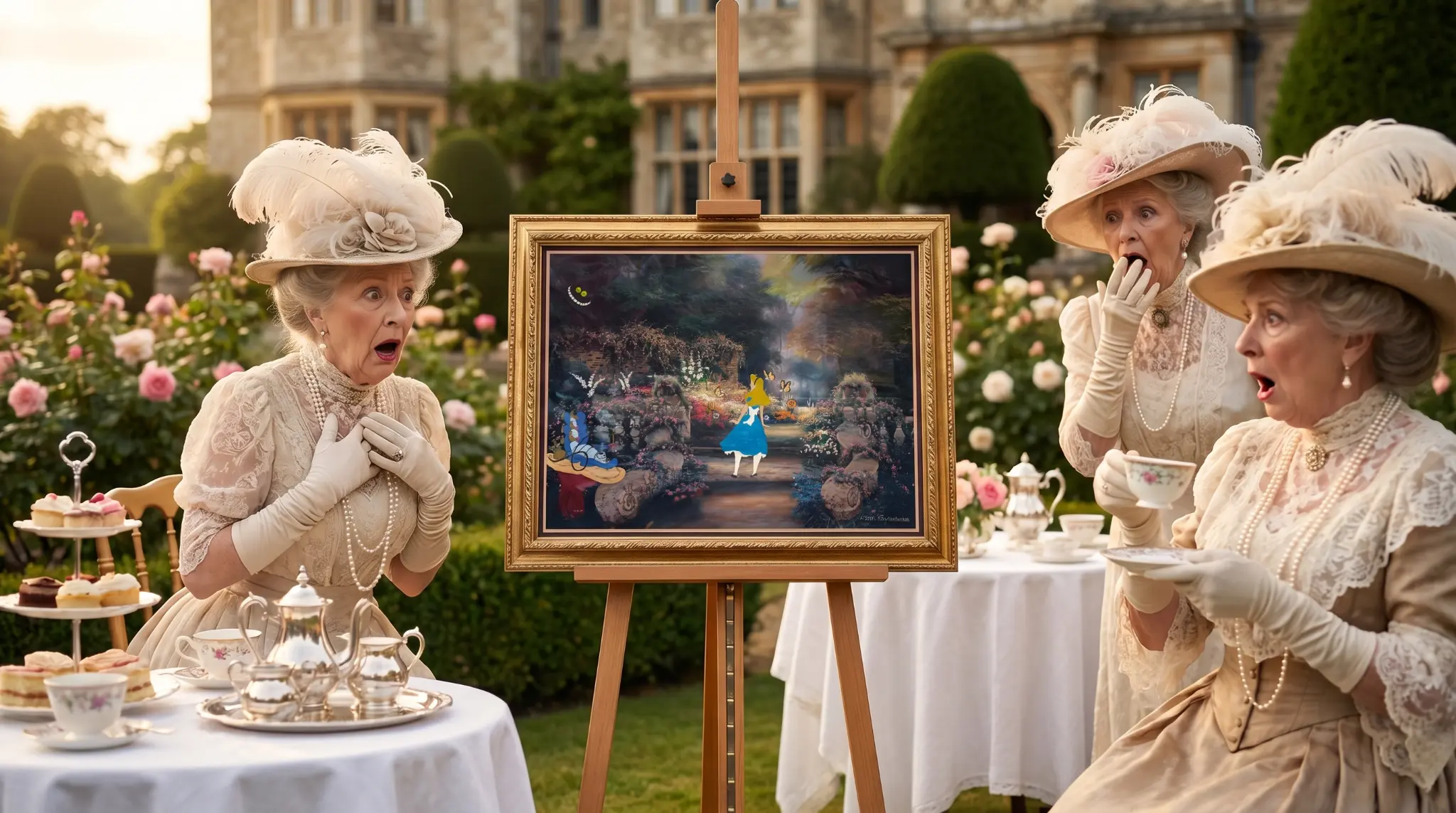 Socialites Gone Mad — Alice in Wonderland